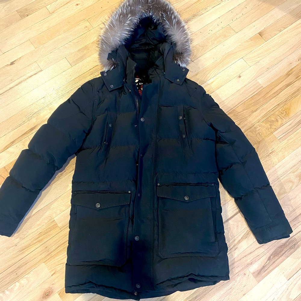 Moosekncukles Men's Large Black Coat